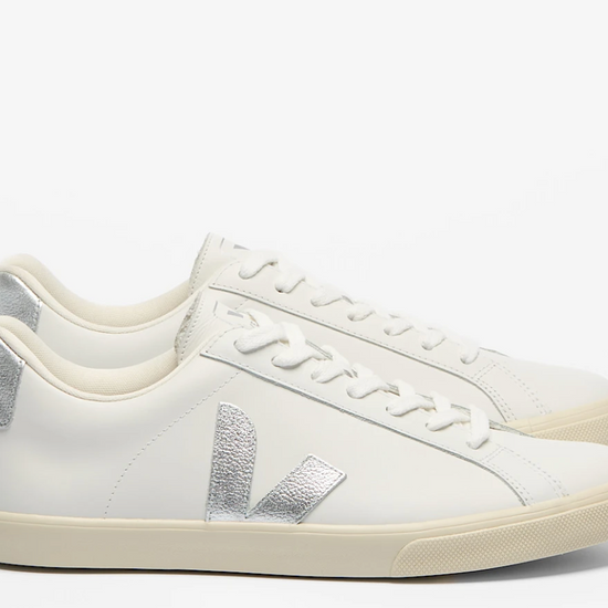 Unisex Veja Esplar Logo Leather Shoes - Image 1