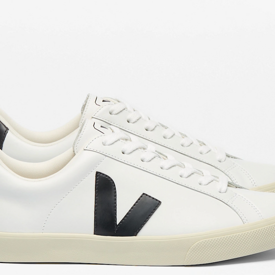 Unisex Veja Esplar Logo Leather Shoes - Image 2