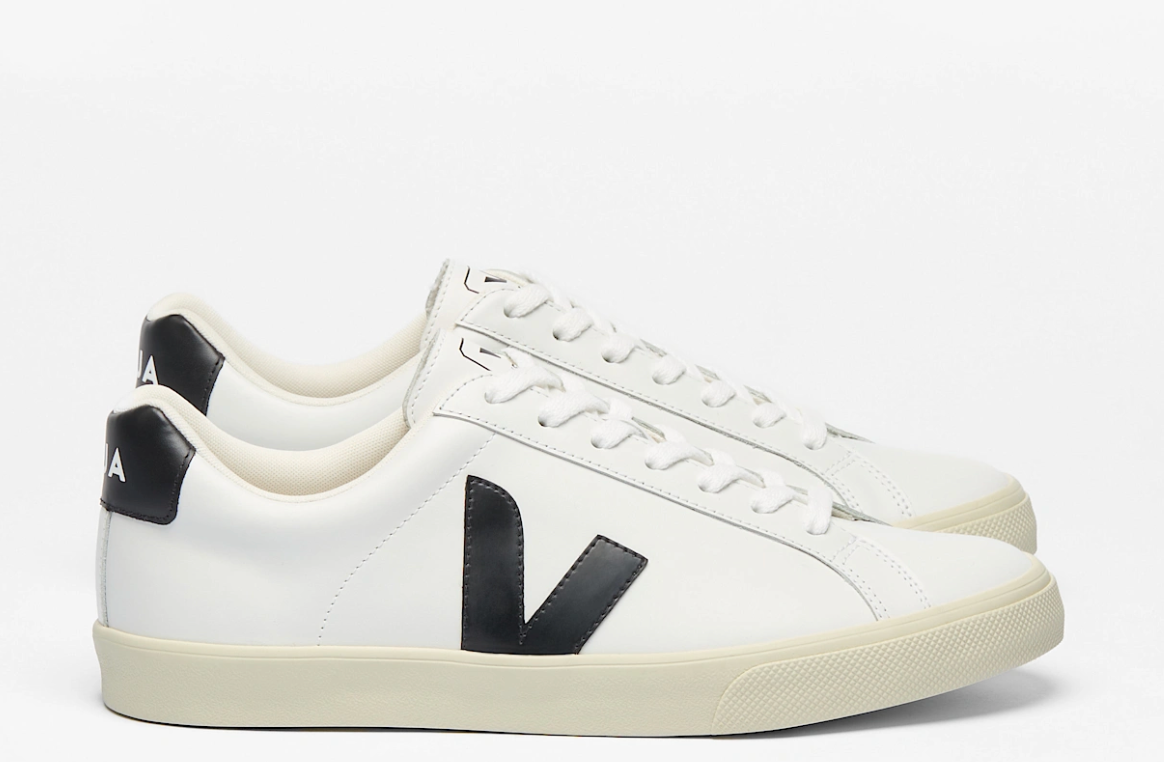 Unisex Veja Esplar Logo Leather Shoes - Image 2