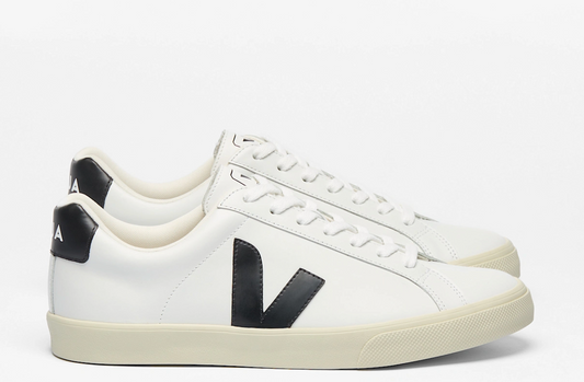 Unisex Veja Esplar Logo Leather Shoes - Image 2