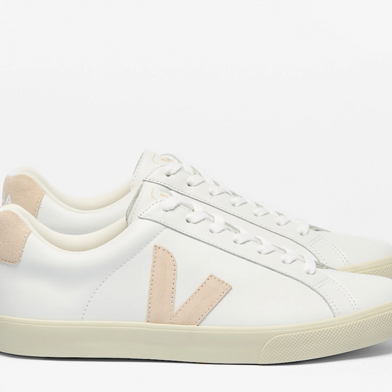 Unisex Veja Esplar Logo Leather Shoes - Image 3