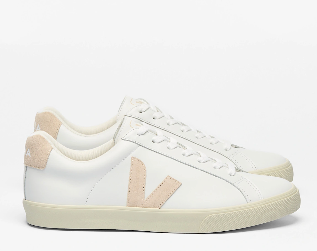 Unisex Veja Esplar Logo Leather Shoes - Image 3