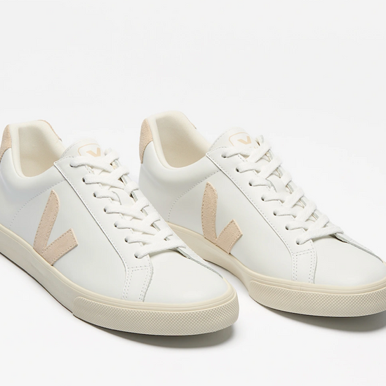 Unisex Veja Esplar Logo Leather Shoes - Image 4