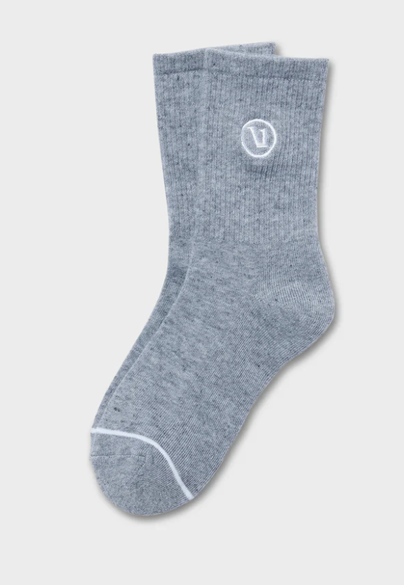 Unisex Vuori Half Crew Sock - Image 3